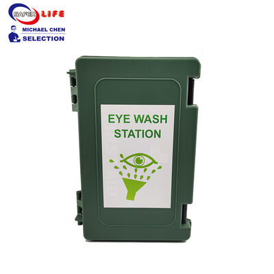 Portable Emergency Eyewash Station Eye Wash Kit Wall Mount Industrial Eye Bath Safety First Aid