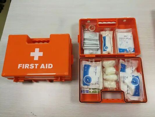 Large Wall Mounted ABS Plastic First Aid Kit Box With Accessories
