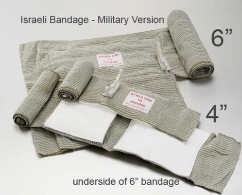 Israeli Emergency Trauma Dressing 4 6 Inch Compression Bandage For Tactical First Aid Kit