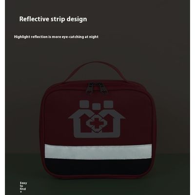 Large Capacity Portable Outdoor Travel First-Aid Kit Emergency Rescue Medical Bag for Household Use for Emergency Situations