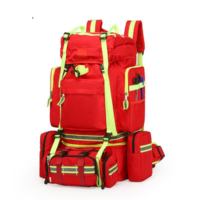 Large Capacity Waterproof Zipper Fashion Forest Fire Fighting Emergency Rescue Rucksack Epidemic Prevention Mountaineering