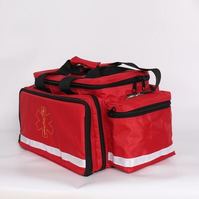 Large Capacity First Aid Ambulance Bag Empty Survival Trauma Aid Kit for Emergency Rescue